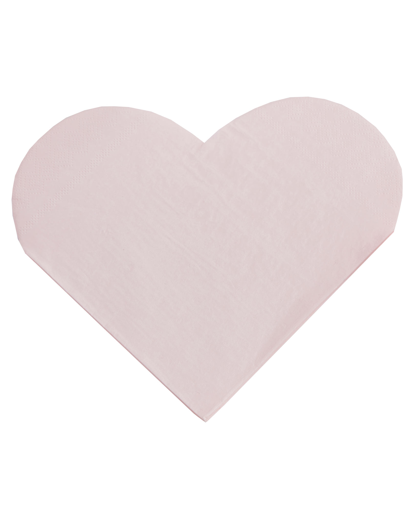 Lyserøde hjerte servietter fra Gingerray