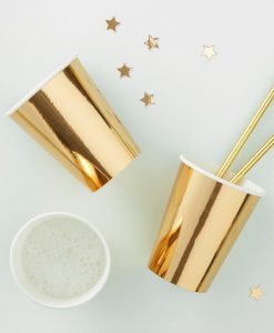 Guld folie papkrus