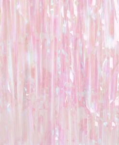 Iriserende perlemorsfarvet glitter gardin