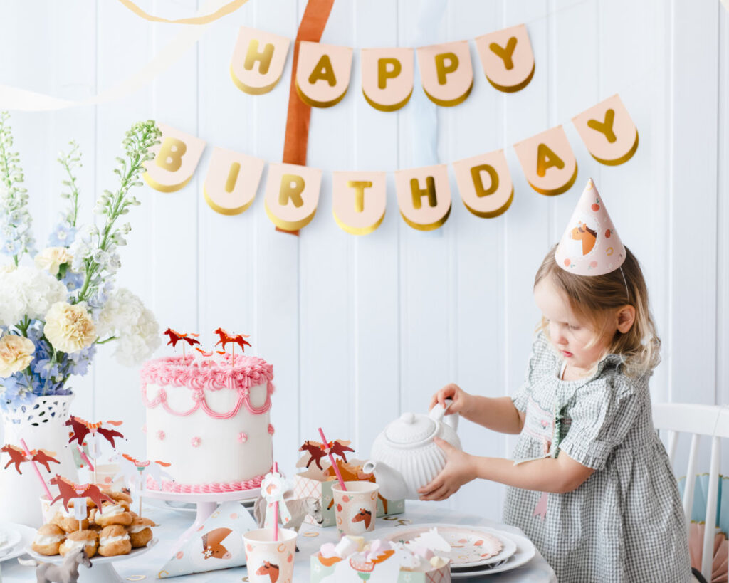 børnefødselsdag pynt og dekoration