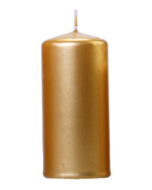 Metallic guld bloklys 15 x 6 cm.