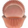 Metallic rose gold cupcakeforme