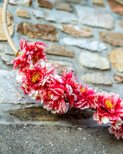 koral kunstige blomster