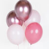 Rosa lyserød ballon mix