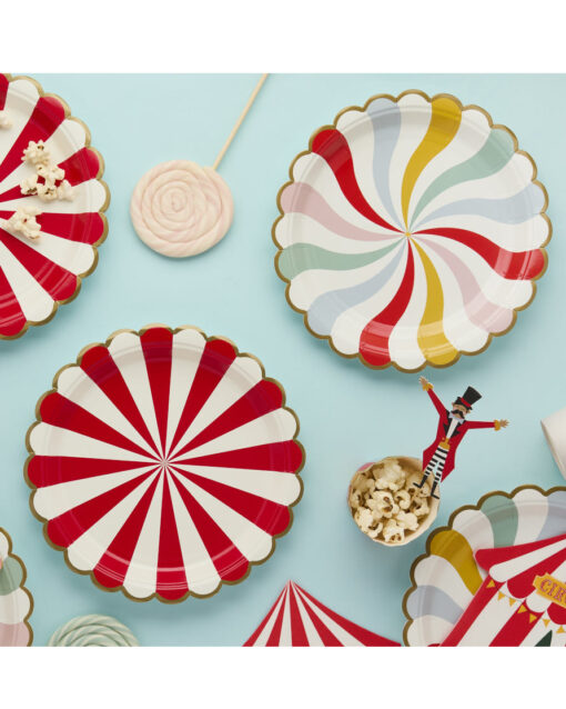 retro cirkus tema