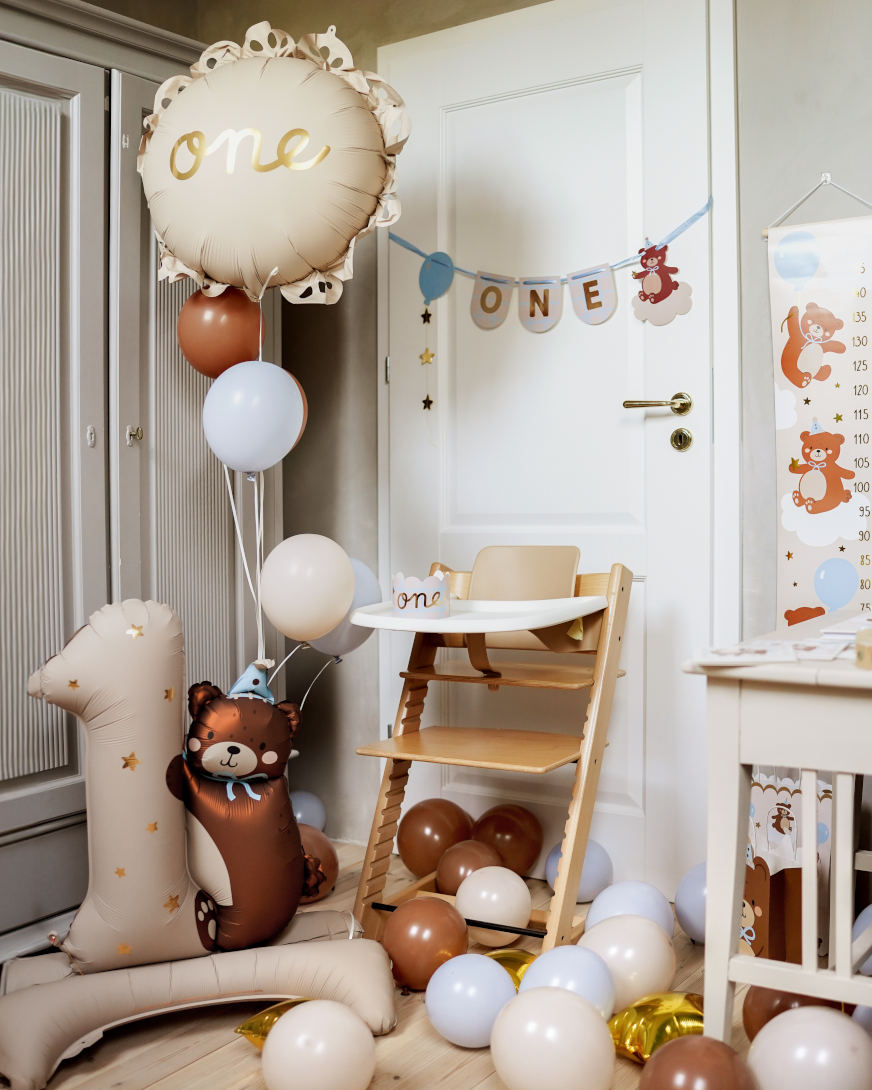 One folieballon med frynser - Billede 4