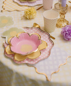 Blomster engangsskåle