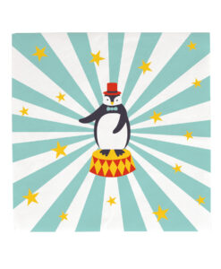 Cirkus pingvin servietter