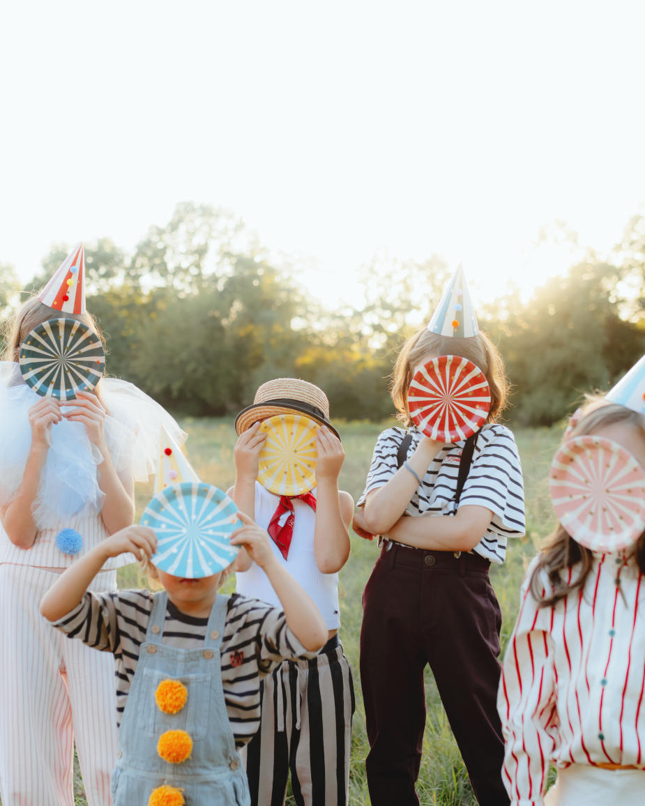 Cirkus festhatte med pom pom'er - Billede 3
