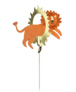 Cirkus løve kagetopper