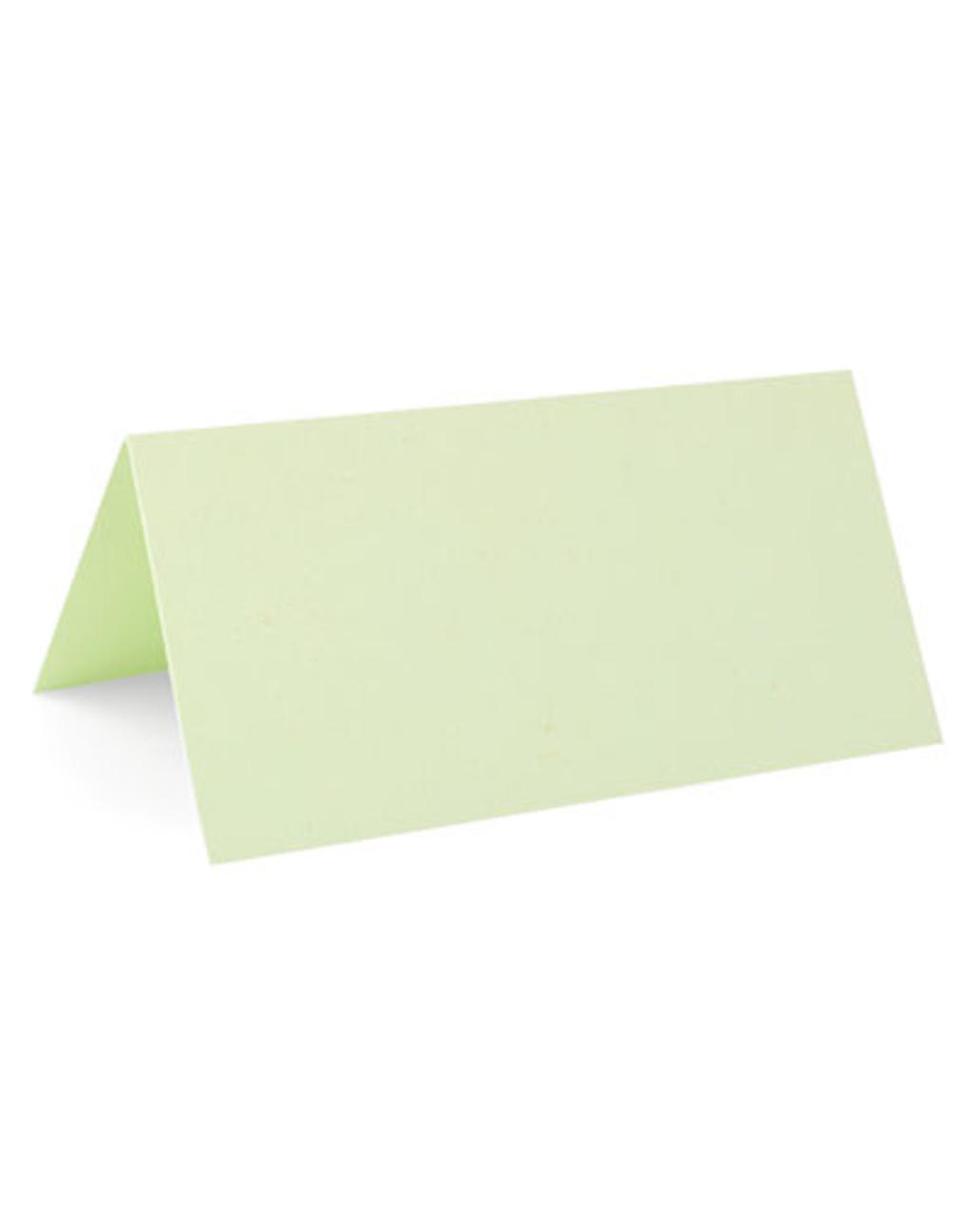 Salviegrønne bordkort - pr. stk.