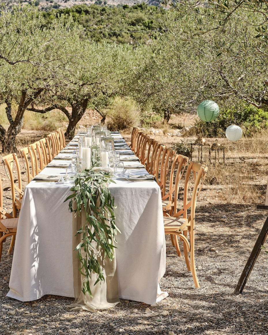 Salviegrønne bordkort - pr. stk. - Billede 2