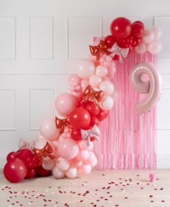 ballonbue med ballon sløjfer