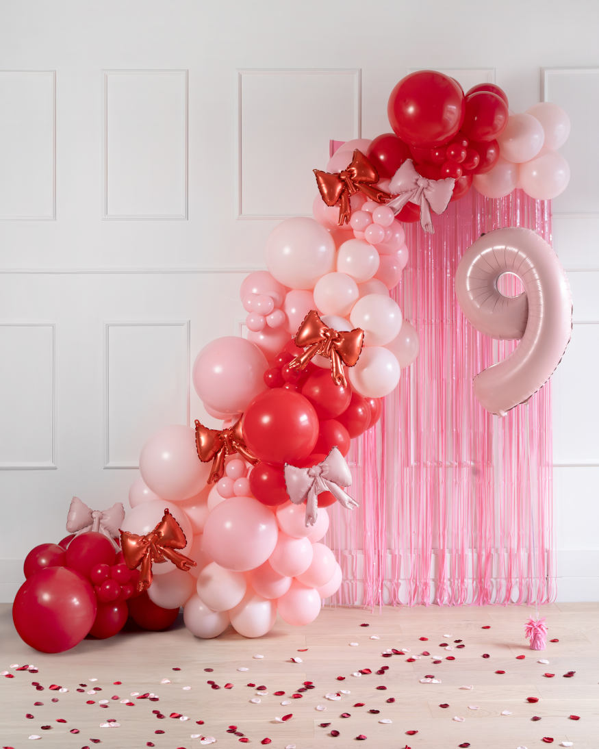 ballonbue med ballon sløjfer