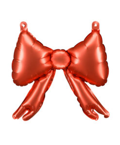 Røde sløjfe balloner - 5 stk.