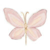 Gammelrosa sommerfugle servietter