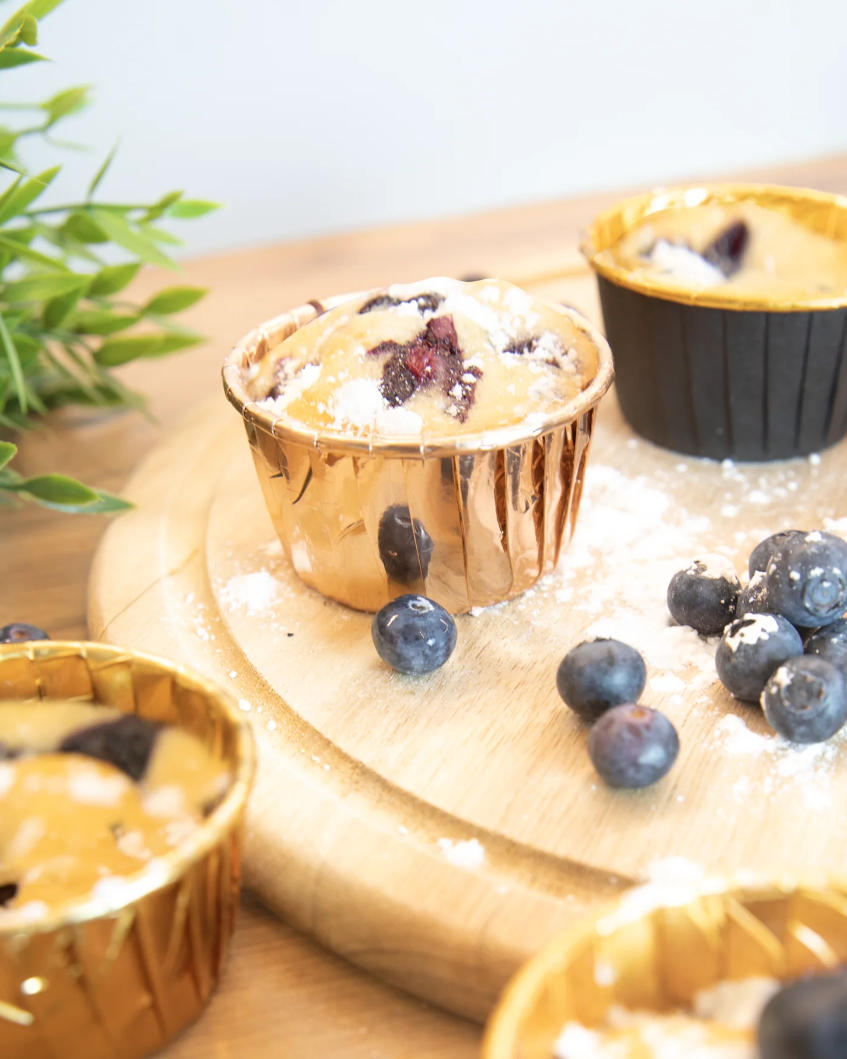 Rose gold cupcake forme - Billede 2