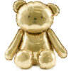 Stor guld folie bamse ballon