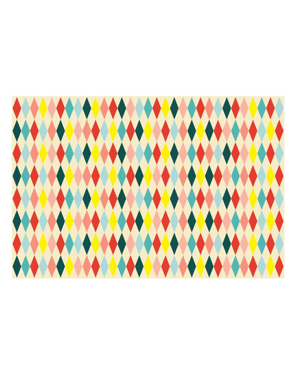 Harlekin ternet papirdug – dekorativ engangsdug til cirkus, karneval og fødselsdage