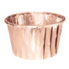 Rose gold cupcake forme