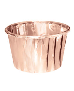 Rose gold cupcake forme