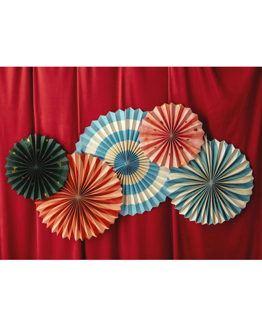 Farverige cirkus pin wheels - Billede 4