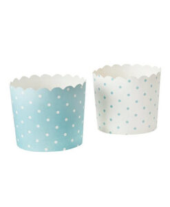 Små prikkede snackkopper