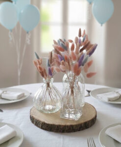 Pastelfarvet tema til konfirmation