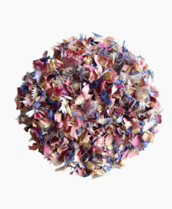 Tørret wild flower konfetti til festbordet